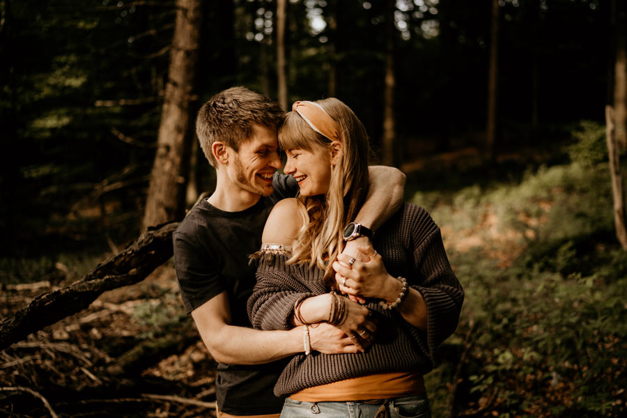 Hochzeit in Hannover im Wald