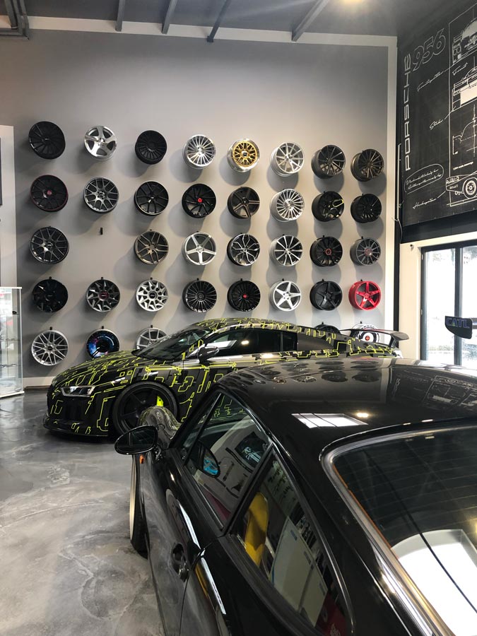 Showroom bei JP Performance