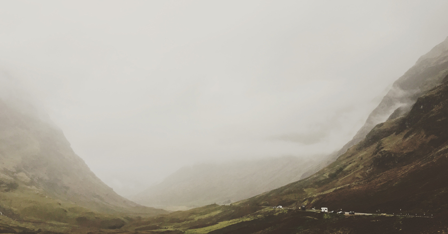 Hochzeitsfotograf Highlands Nebel