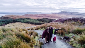 Shooting in den menschenleeren Highlands